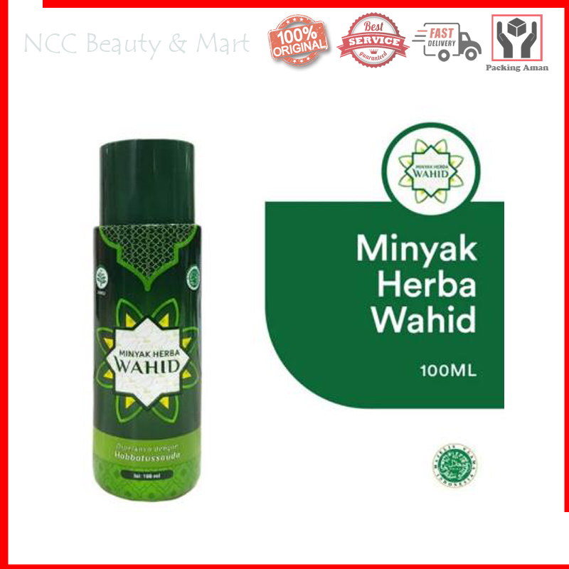 [HALAL] [BPOM] * NCC * Wahid Minyak Herba Obat Gosok Herbal Mengatasi Pegel Linu Nyeri Sendi Luka Memar