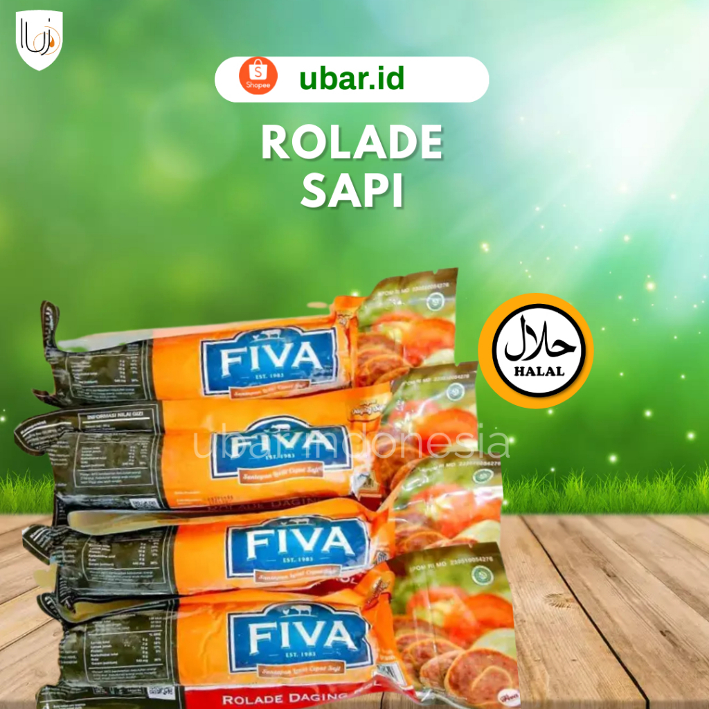 

FIVA Rolade Sapi 400gram | Rolade Enak | Rolade Mur