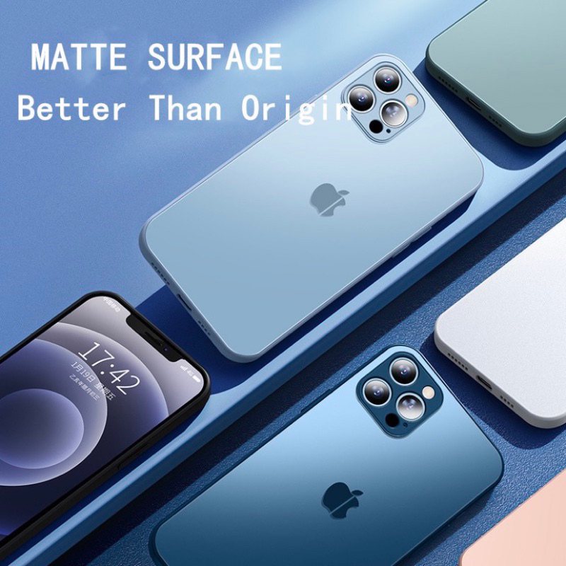 Official AG Frosted Glass iPhone Case for IPhone 13 Pro Max i11 12Pro MAX i12 11Pro Max Matte Temper