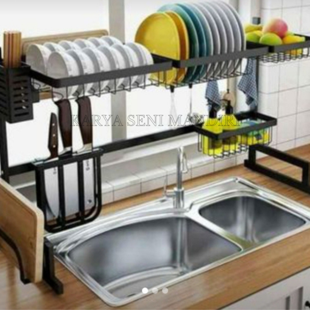 rak cuci piring wastafel rak dapur anti karat