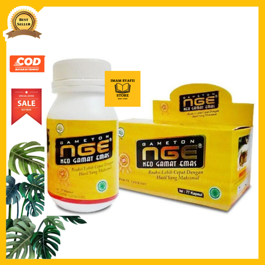 

Kapsul NGE Neo Gamat Emas 77 Kapsul