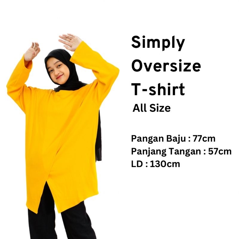 Livigi - Simply Basic Atasan Oversize Wanita