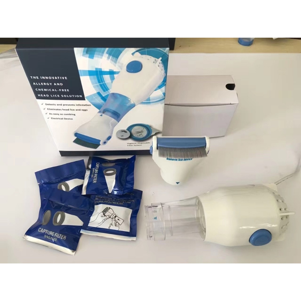 Sisir Kutu Rambut Elektrik V-comb Vacum Vacuum Terbaru