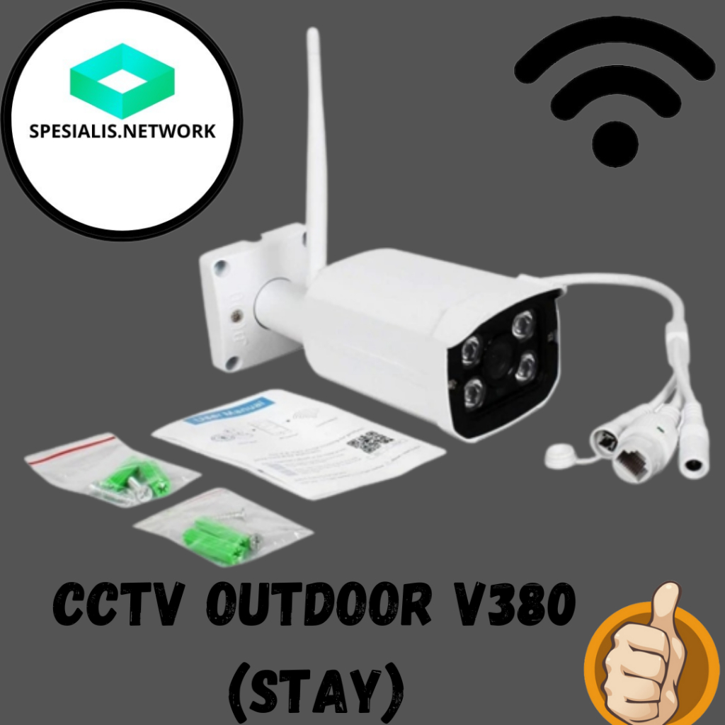 CCTV OUTDOOR V380 STAY (POSISI TETAP)