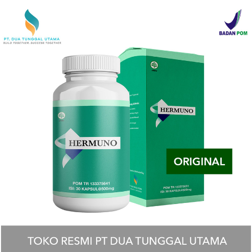 Hermuno Original Suplemen Daya Tahan Tubuh Obat Anti Parasit Detox