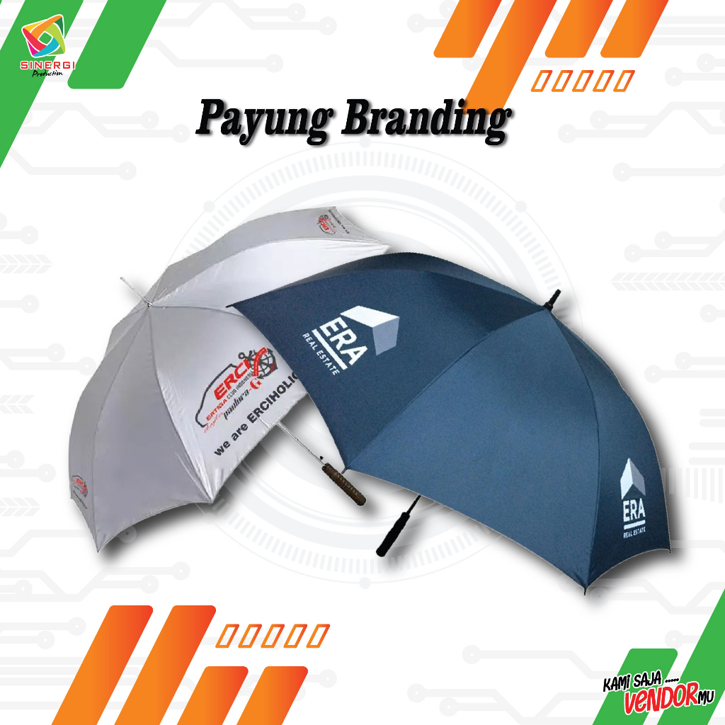 Payung Branding Custom Logo
