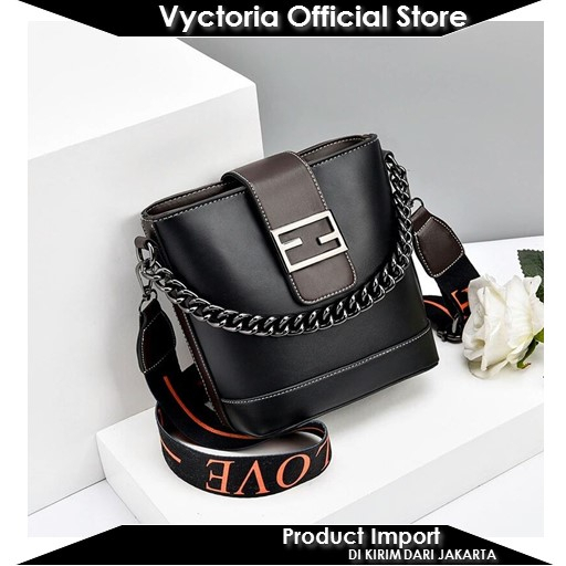 (COD) VYCTORIA VOS9963 Tas Selempang Wanita Cantik Import Promo JTF9963 CR7359 LT1839 EL5207 GT1601 BQ2899 9963 7359 1839 5207 1601