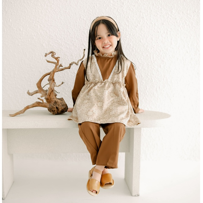 SDS.Kids Sahara Blouse Set - Setelan Raya Anak Perempuan