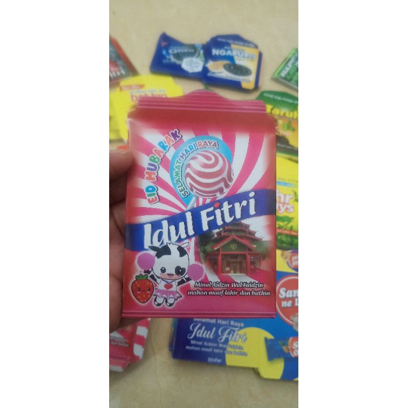 

Amplop THR Lebaran Viral motif permen