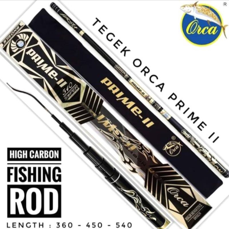Orchid Fishing || Tegek Orca Prime 2 || Panjang 450 | 540