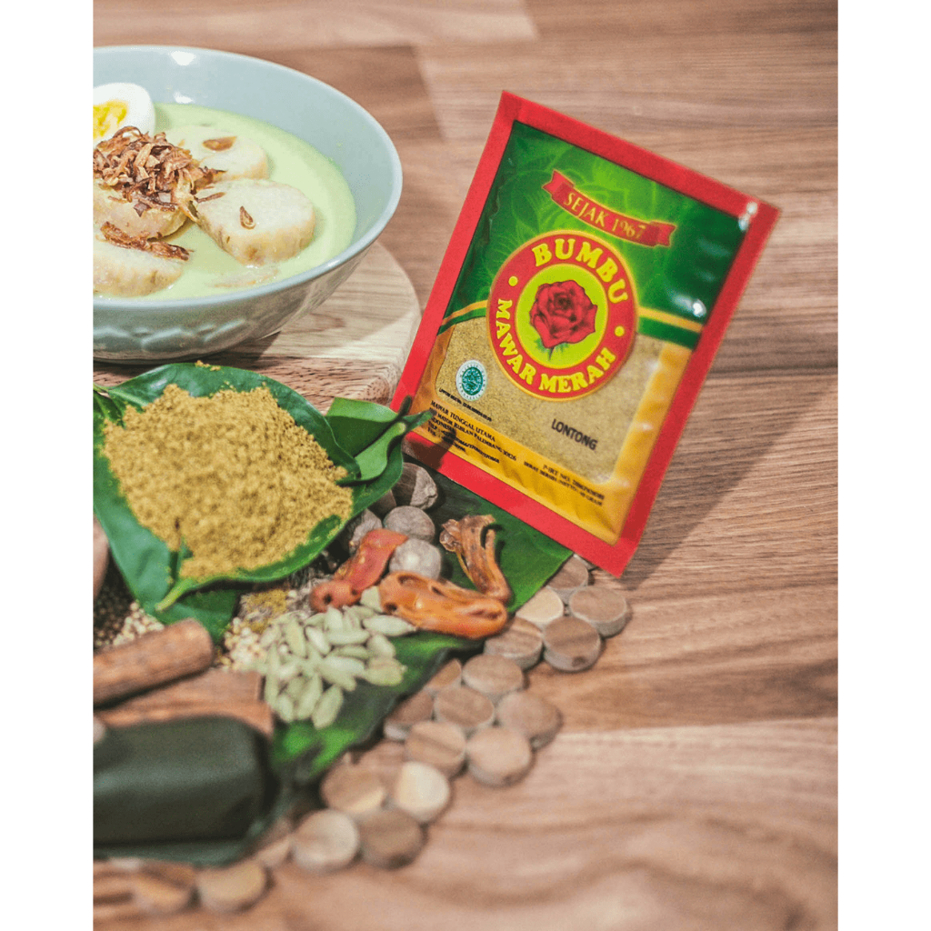 

Bumbu Kuah Lontong Cap Mawar 250 gr