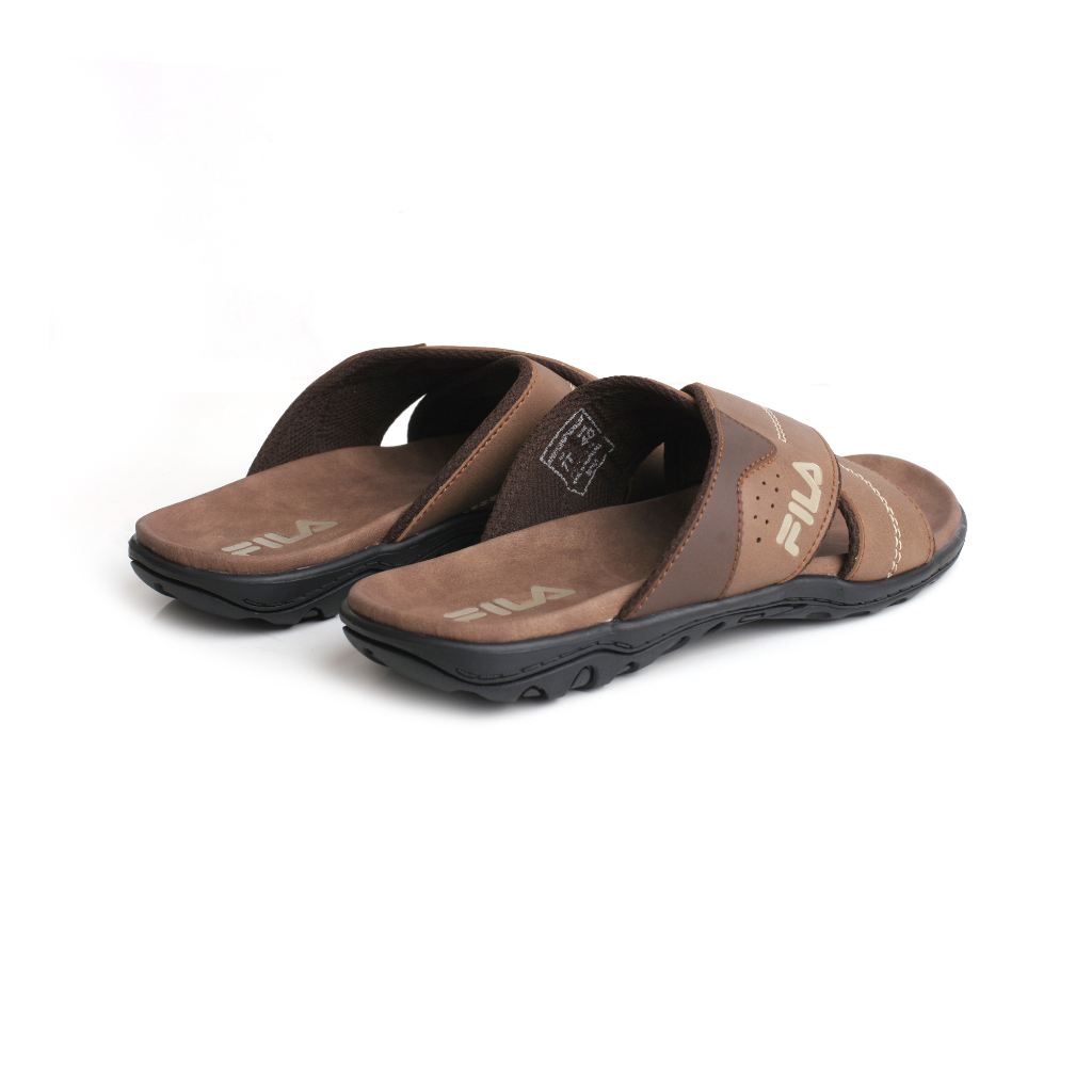 Fila Sandal Pria Arnold - Brown/Black/Camel