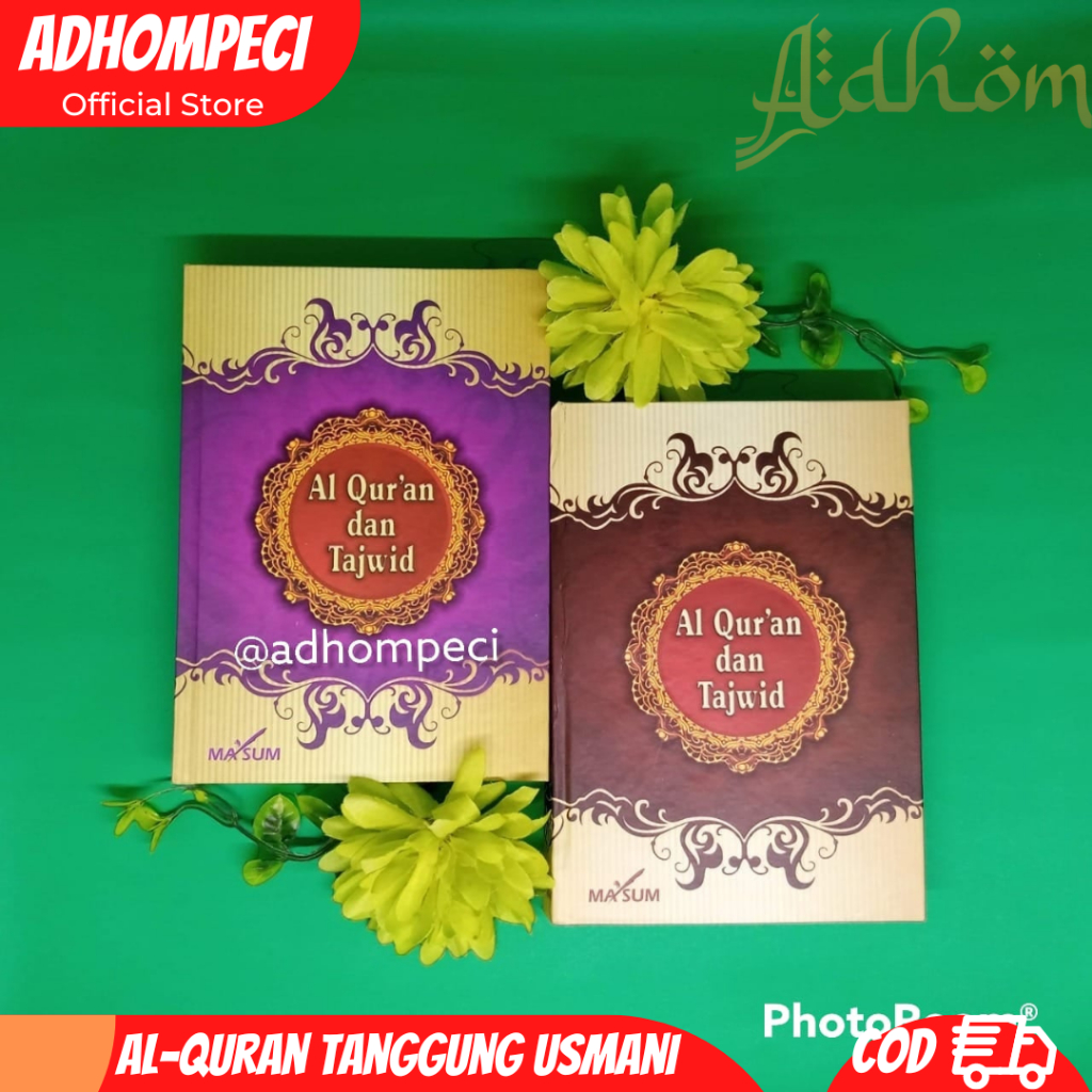 Al-qur'an Tanggung Usmani Batik,Lengkap Tajwid