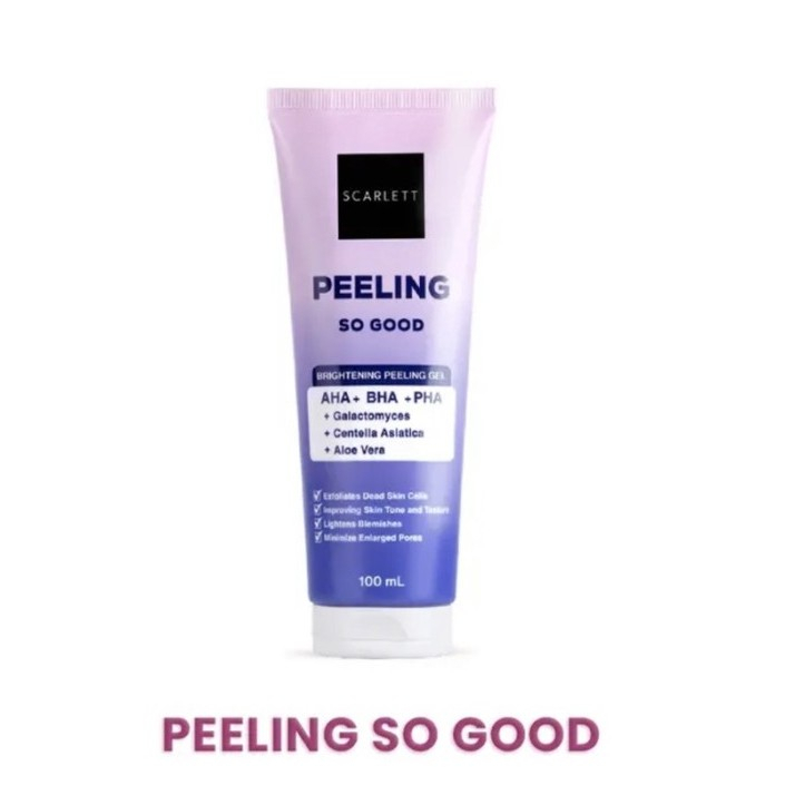 SCARLETT WHITENING PEELING SO GOOD / PEELING GEL EXFLO WAJAH SCARLETT