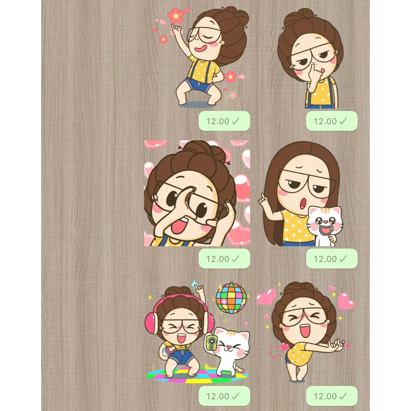 

30 STIKER WHATSAPP LUCU ( GERAK )