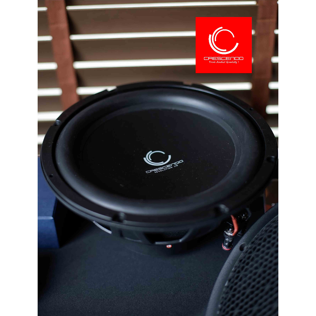 Crescendo Revolution 110 Subwoofer 10 inch Sound Quality