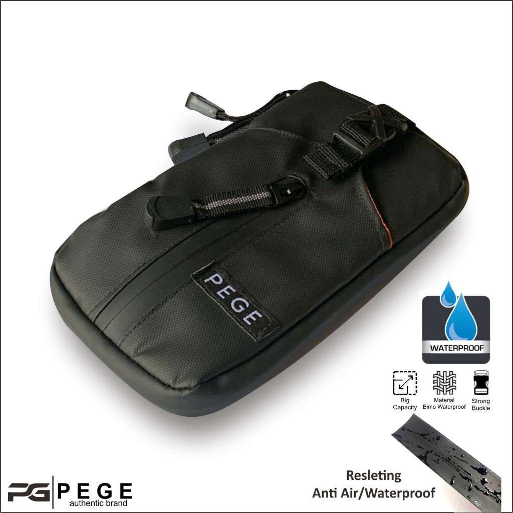 SlingPouch Bahan BIMO Anti Air Waterproof Tas Kecil Untuk HP PEGE Chavo - PG 8959