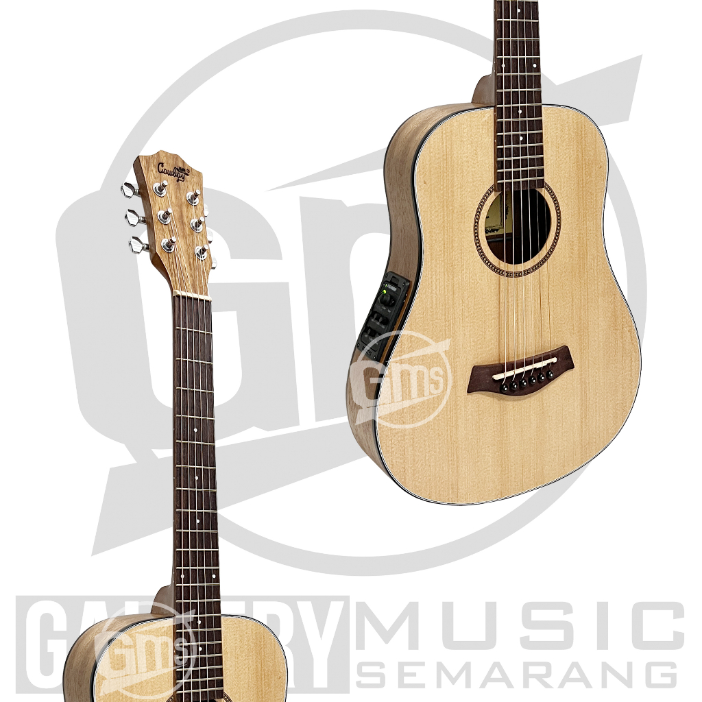 ORIGINAL!!! Gitar Akustik Elektrik ¾ Import Merk Cowboy GW-120 NA GW 120NS 3/4 3per4 Fishman