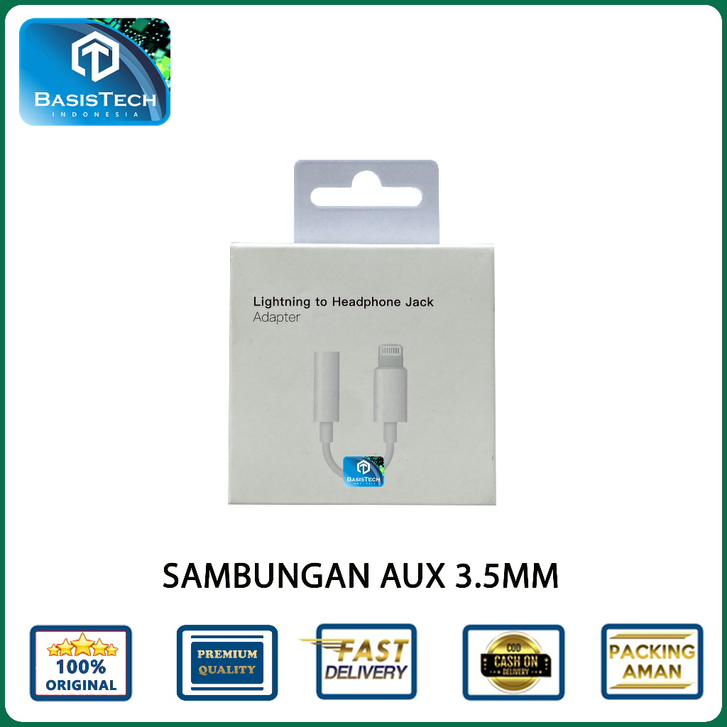 SAMBUNGAN AUDIO JACK 3.5MM - BASISTECH ORIGINAL QUALITY