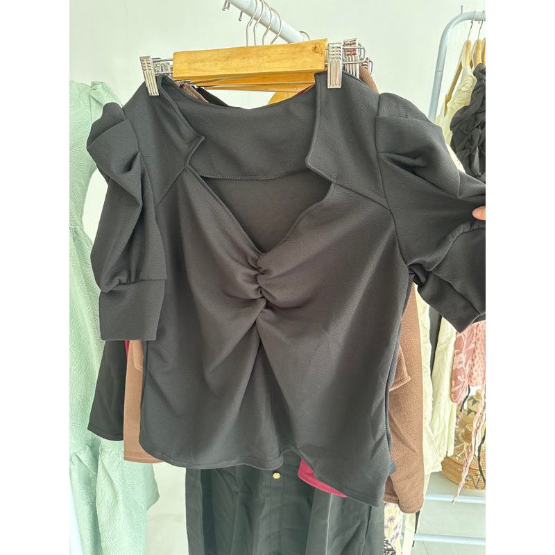 [ LittleBigCloth ] Yorin Top // Korean Top Bigsize Top