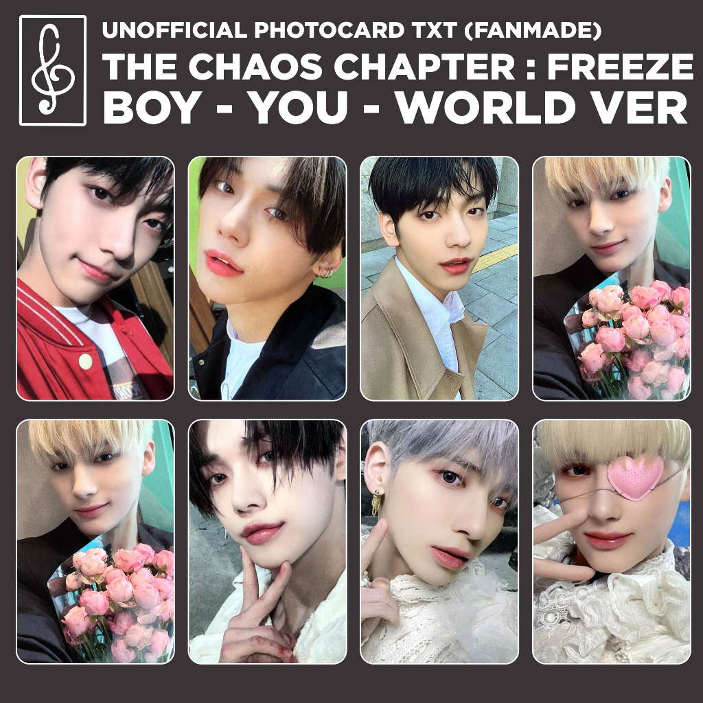 [REPLIKA] THE CHAOS CHAPTER FREEZE PHOTOCARD UNOFFICIAL