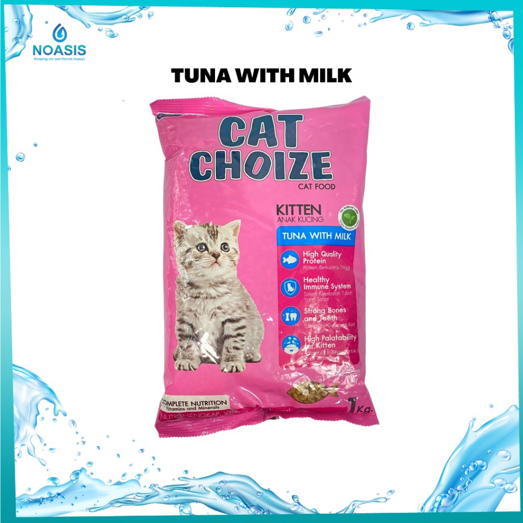 CAT CHOIZE Dry Food 1000 gr Makanan Kucing Kitten Makanan Kucing Kering 1 Kg