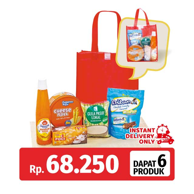 

HAMPERS NABAWI Rp. 68.250,- ( DAPAT 6 PRODUK )