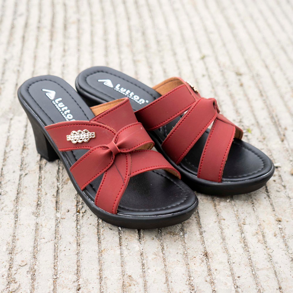 LUTTON - Sandal Wedges terbaru 2022-SANDAL LUNA