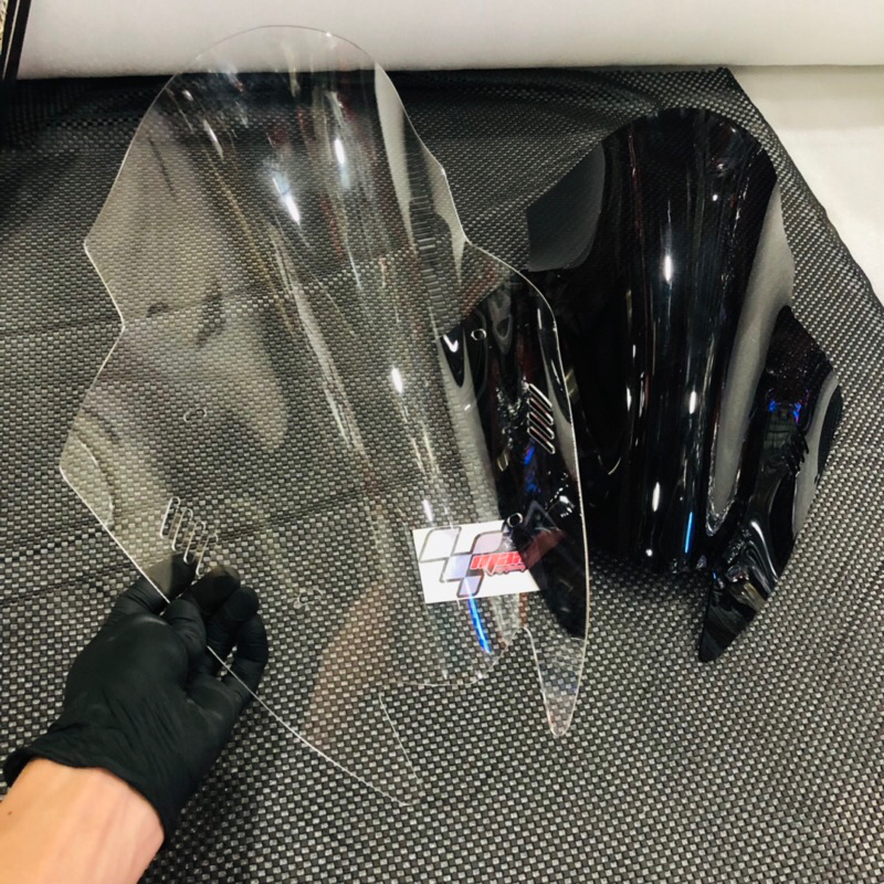 Visor Windshield BLACK SERIES N TDR BESAR NMAX NEW NMAX OLD GARANSI PECAH TUKAR BARU ATAU UANG KEMBALI 100%