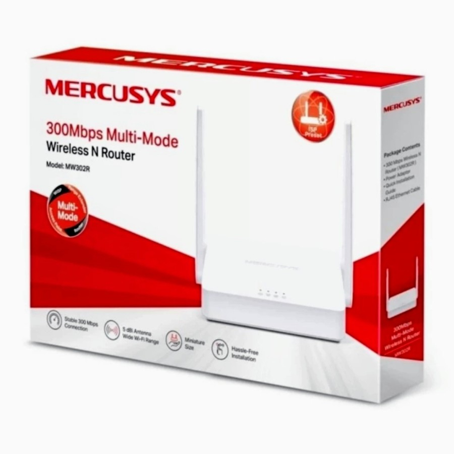 Mercusys MW302R 300Mbps Multi-Mode Easy Setup Wireless Router