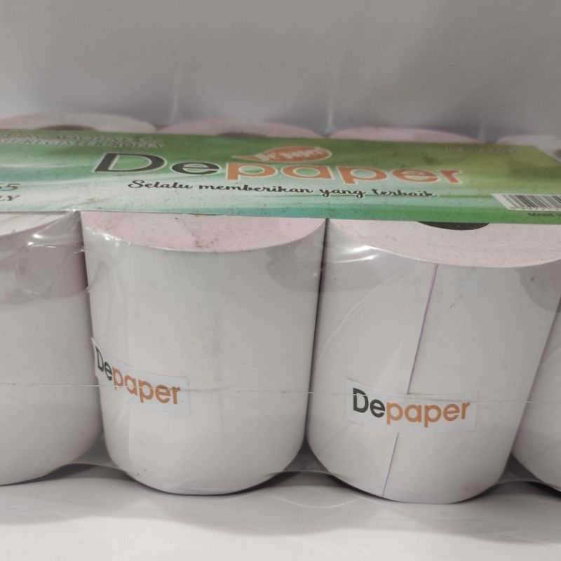 

KERTAS KASIR 75x65 | TELL STRUK 7565 | KERTAS REGISTER 75x65 2 PLY