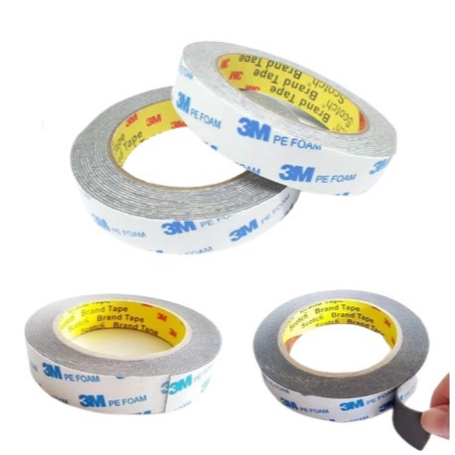

#Terbagus Double Tape 3M PE Foam Perekat Solasi DoubleTape BB Busa 20 mm X 4.5 M 20mm X 4.5M Mobil Motor Rumah / Double Tape 3M Pe Foam / Solasi Bolak Balik BB Busa 23 mm