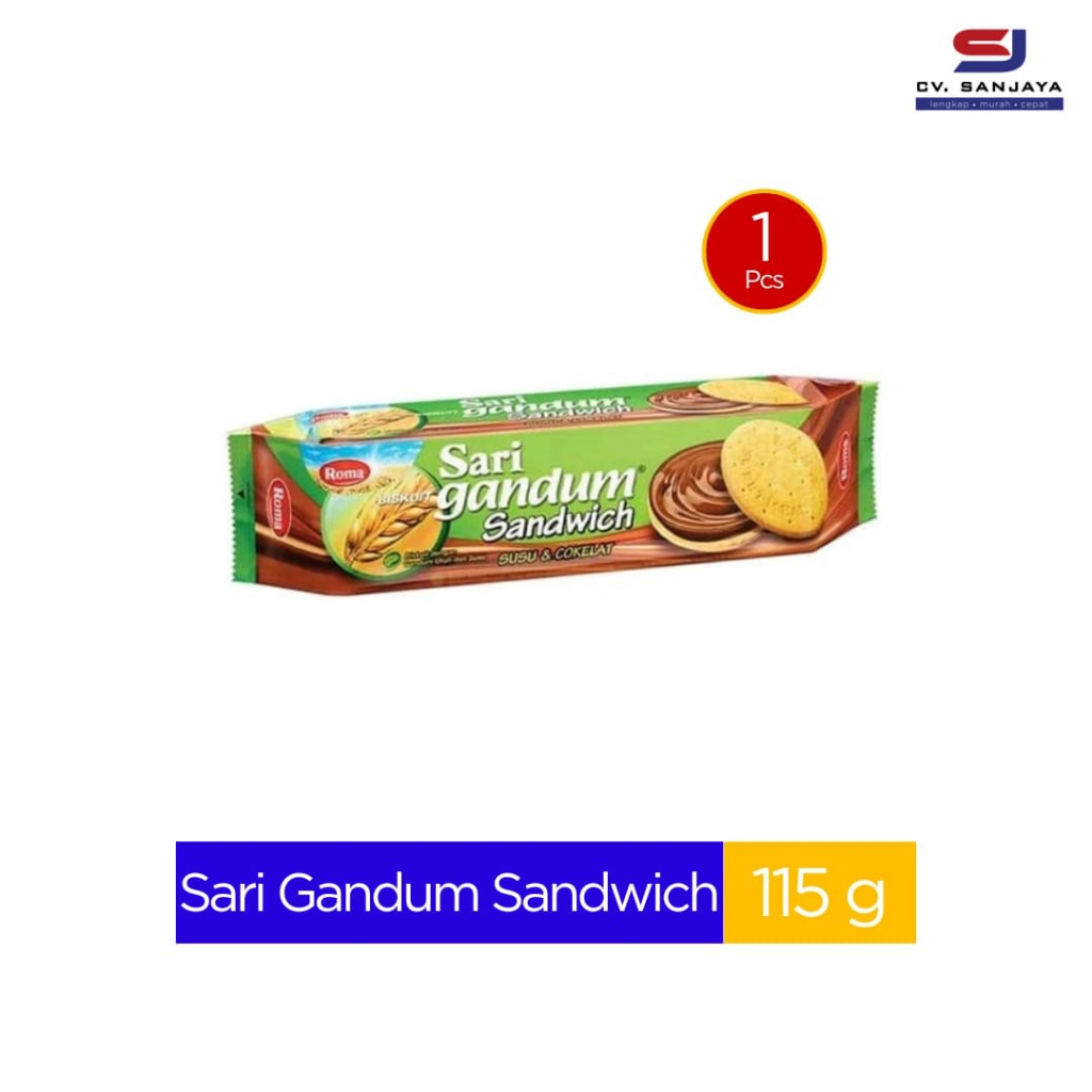 

Sari Gandum Sandwich 115g