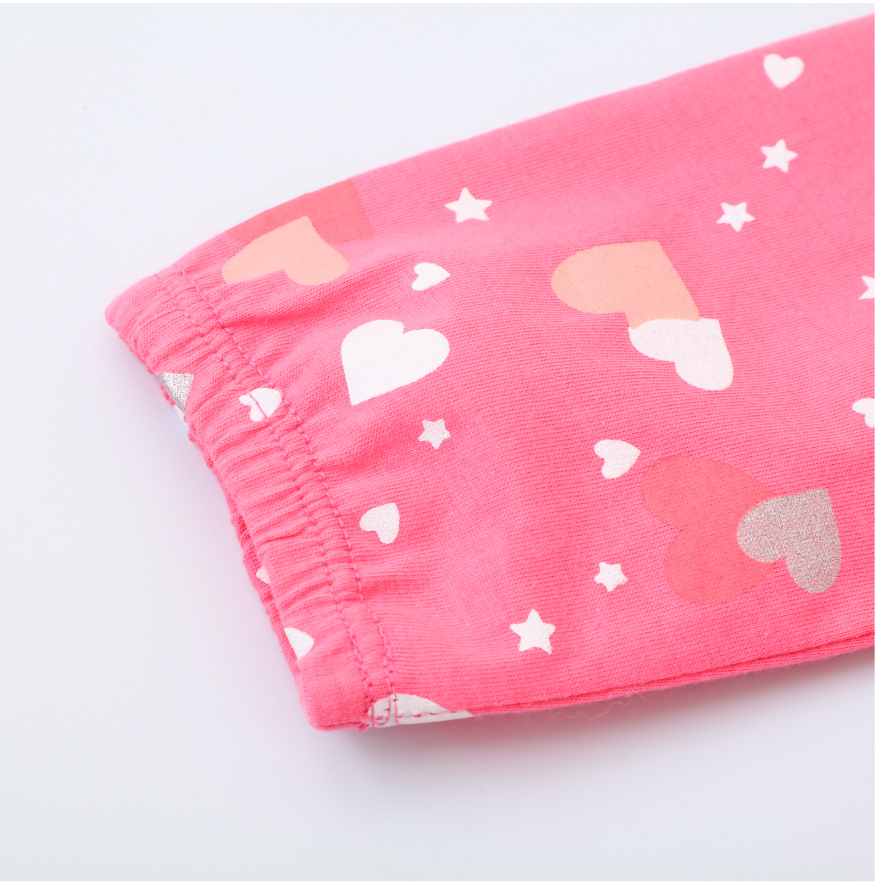 babyfit [3-8thn] dress BURSTING LOVE gaun lengan panjang anak perempuan import ydm-0404