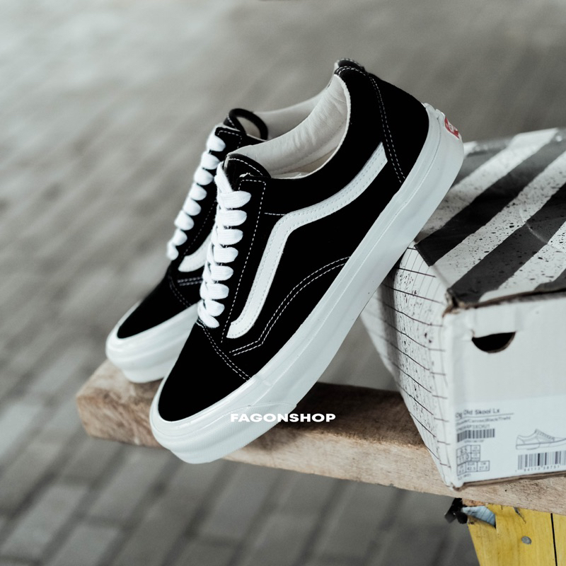 VANS OLDSKOOL VAULT OG LX BLACK/WHITE ORIGINAL 100% ( SPRING SUMMER '20 )