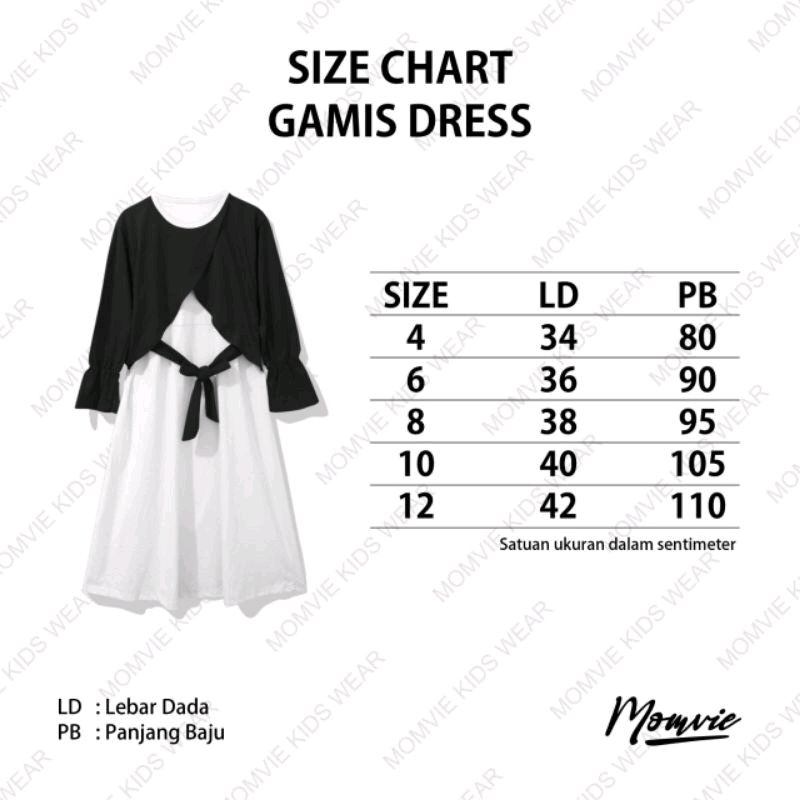 (4-12th) Gamis Cardy Anak Premium Set Hijab by MOMVIE gamis cardi Paddlekids gamis cardigan
