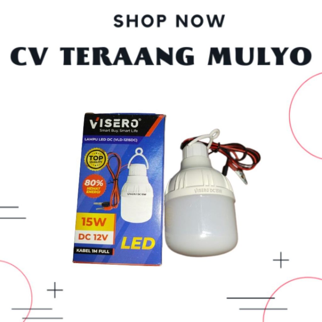 Lampu LED DC VISERO 15Watt (VLD-1215DC)