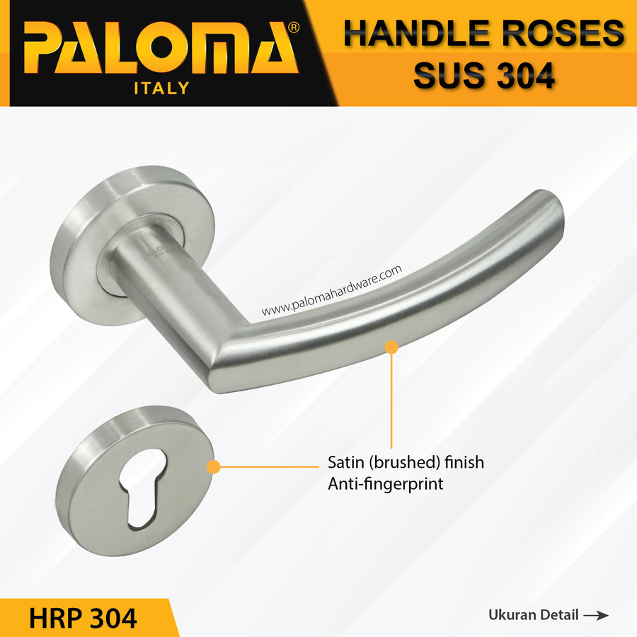 Handle Pintu Roses PALOMA HRP 304 LHT BARCA SS