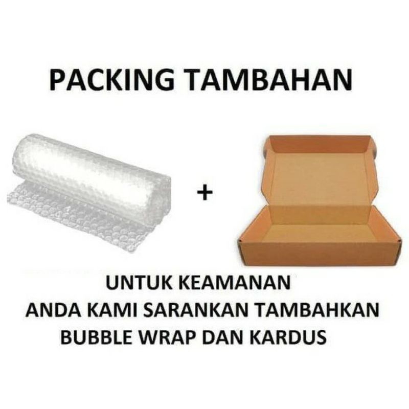 MJ88 TAMBAHAN PACKING KARDUS + BUBBLE PENGAMAN PENGIRIMAN PAKET