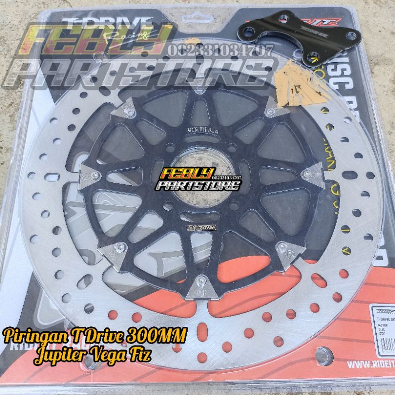 DISC BRAKE PIRINGAN CAKRAM RIDE UT T-DRIVE T DRIVE T DRIVE JUPITER Z VEGA R FIZ R MX OLD MIO PIRINGA