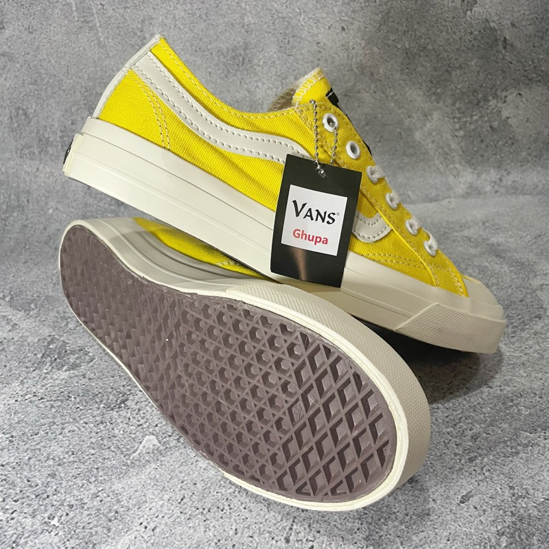 Sepatu Pria Wanita Casual Vansghupa List Sepatu Warna Kuning