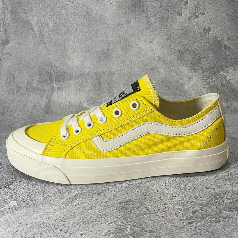 Sepatu Pria Wanita Casual Vansghupa List Sepatu Warna Kuning