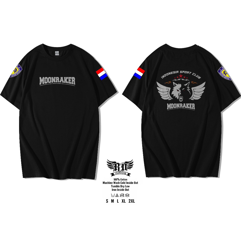 kaos moonraker / baju moonraker