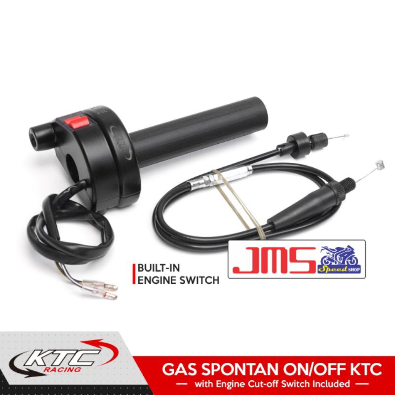 gas spontan ktc racing original on/off semua motor rxking mx king ninja r ninja rr mio sporty mio soul beat karbu vega r jupiter z glpro mega pro satria f150 fi cbr150