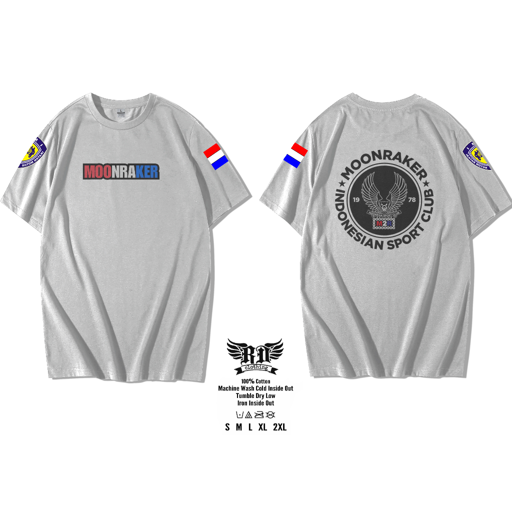 kaos moonraker / baju moonraker indonesia