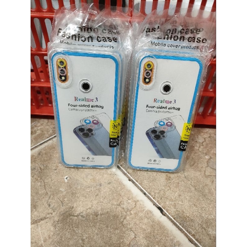 Softcase Realme 3 Realme 3 Pro Silikon Casing Case Bening Transparan Pelindung Pro Camera
