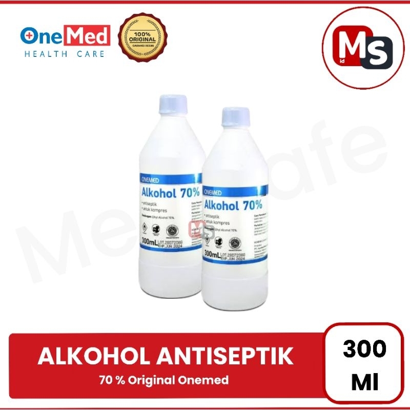 Alkohol 70% OneMed 300 ml Alcohol Antiseptik