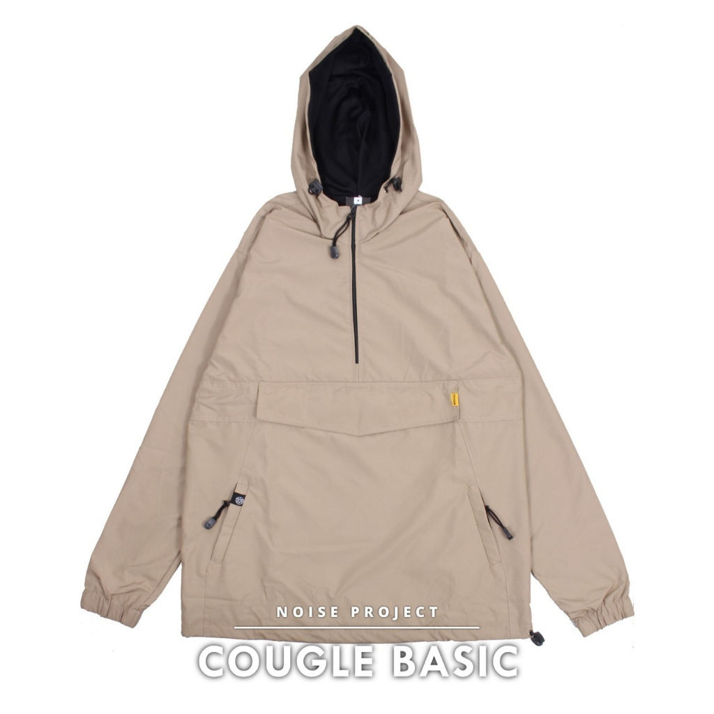 [SIAP KIRIM] Jaket Parasut Cagoule Waterproof Polos Simple Cagoule Windbreaker Original Noise Project