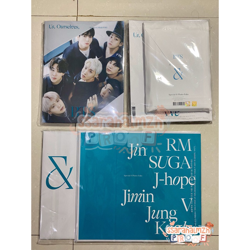 BTS Photofolio 8 Us, Ourselves, and BTS We Set Photobook