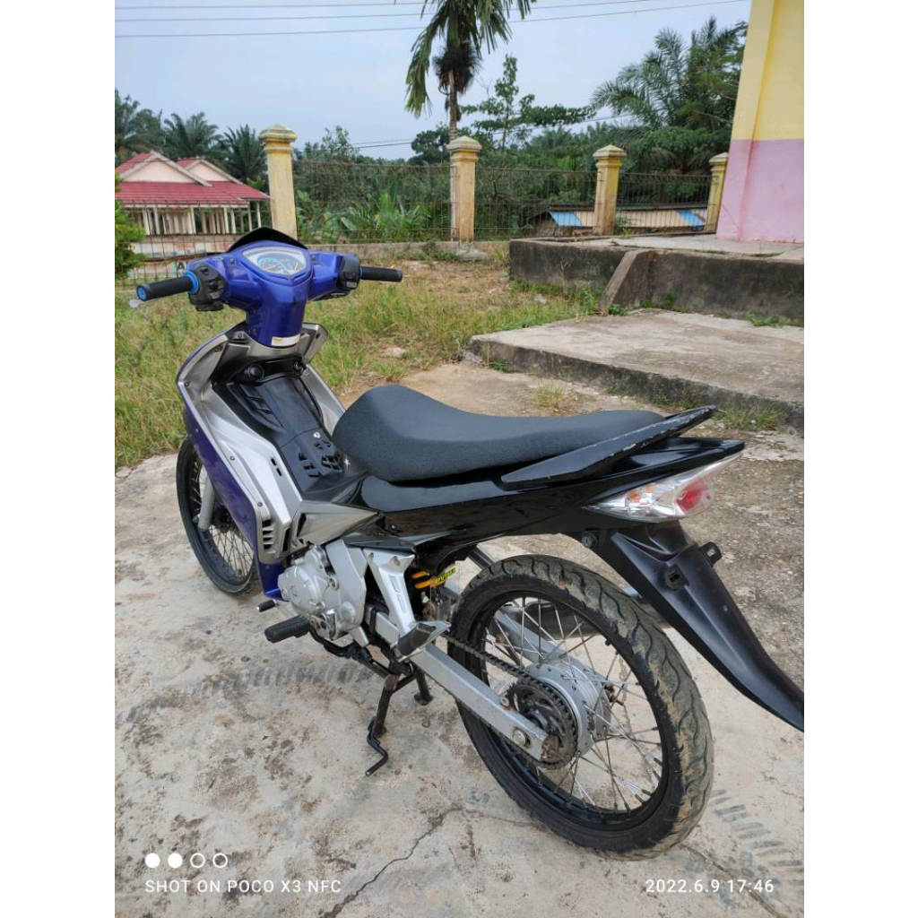 Jok motor jupiter  mx old modif roadrace anti slip